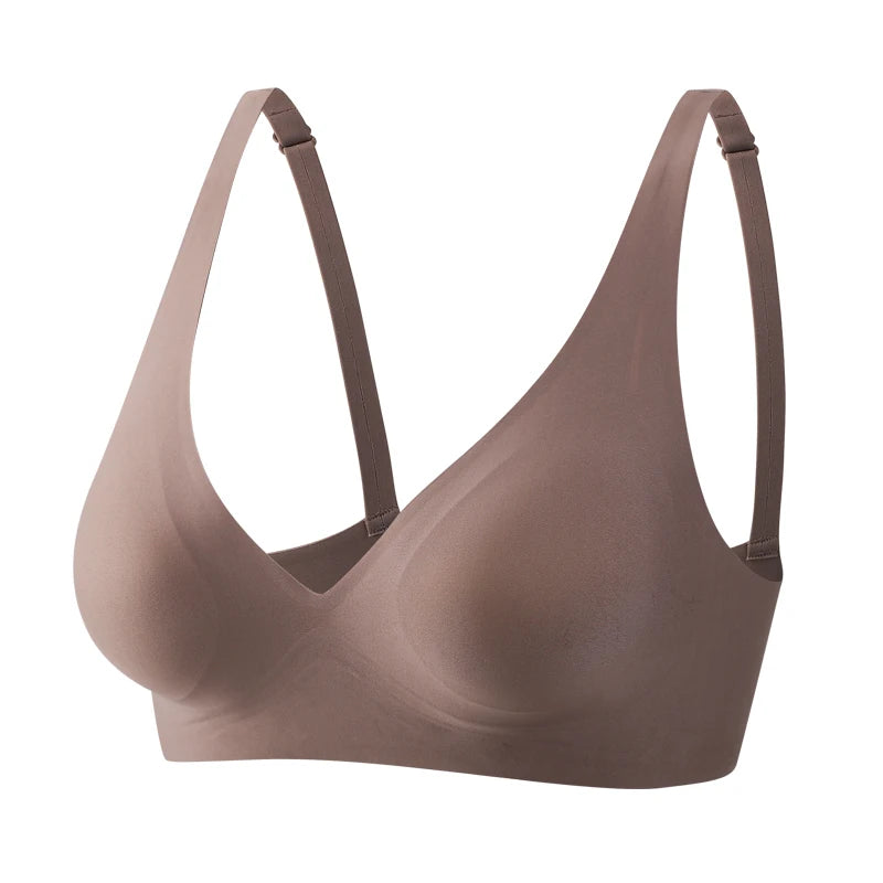 Sutiã Feminino Sem Costura e Sem Aro – Conforto Diário, Sustentação Leve e Toque Macio