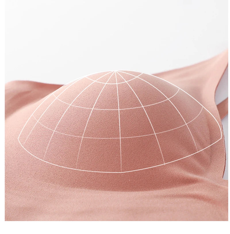 Sutiã Feminino Sem Costura e Sem Aro – Conforto Diário, Sustentação Leve e Toque Macio