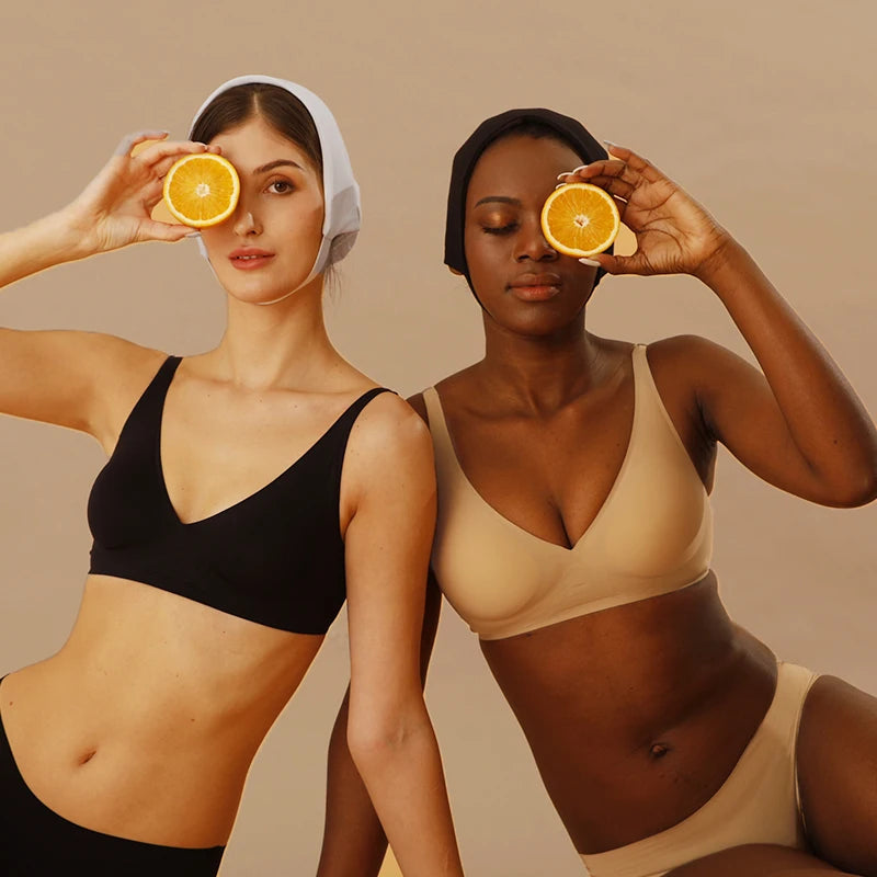 Sutiã Feminino Sem Costura e Sem Aro – Conforto Diário, Sustentação Leve e Toque Macio