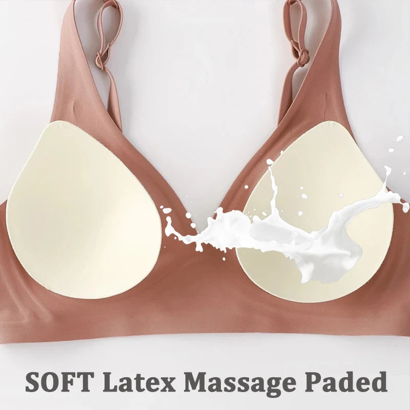 Sutiã Feminino Sem Costura e Sem Aro – Conforto Diário, Sustentação Leve e Toque Macio