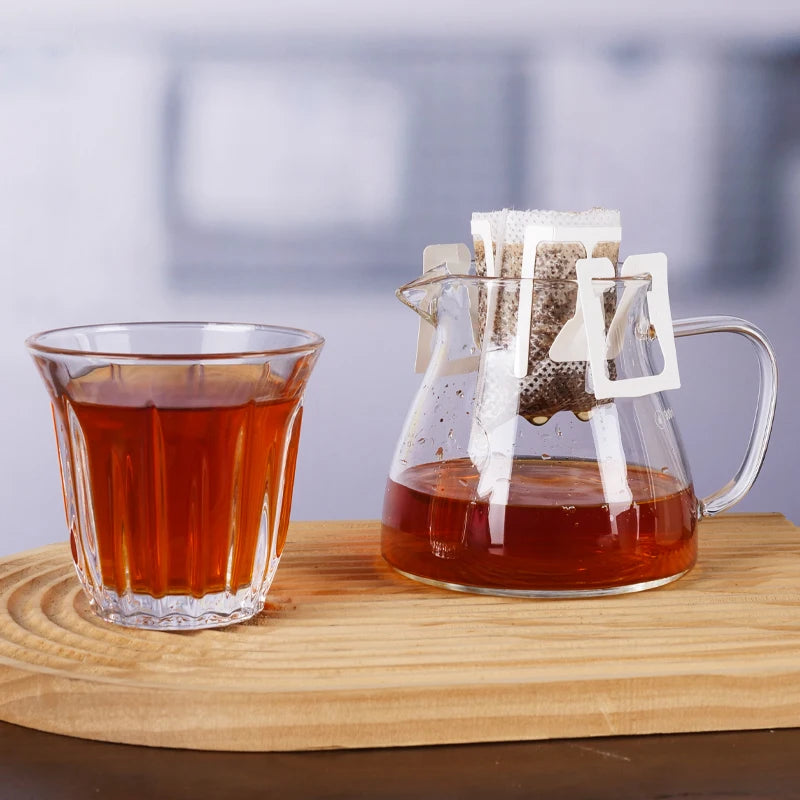 Filtro de Papel Portátil para Café Cold Brew &amp; Drip Coffee – Descartável, Prático e Sustentável