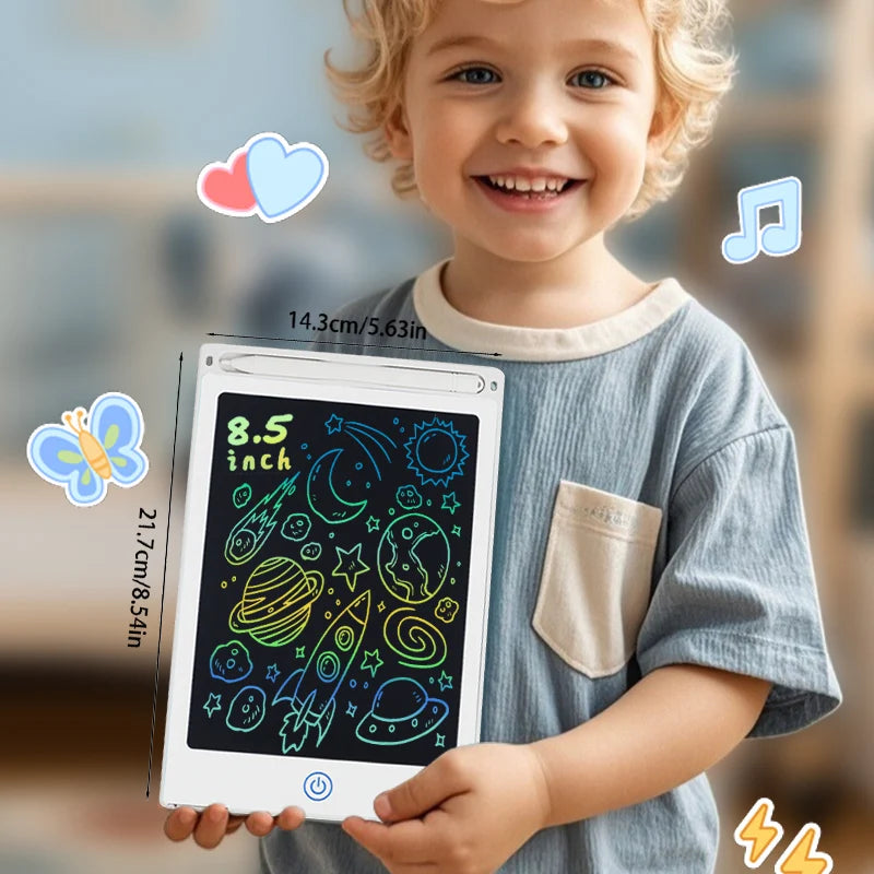 Tablet de Desenho Infantil LCD Apagável – Criatividade Sem Limites (8,5” a 16”)