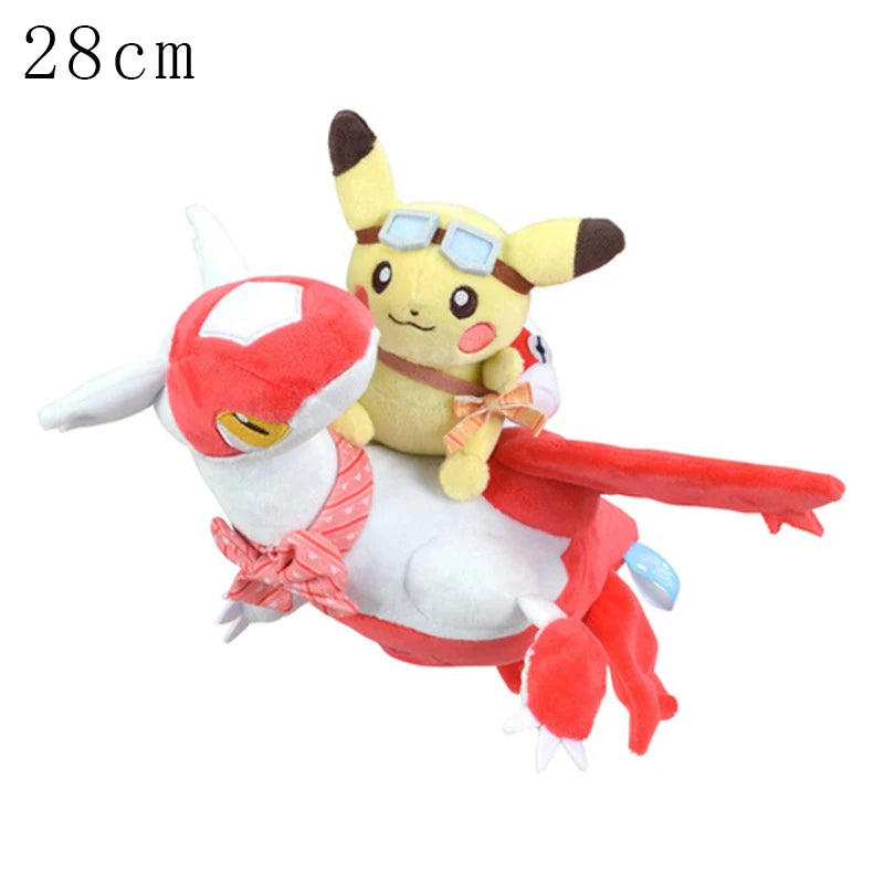 Pelúcia Pokémon Fofa (15 a 30 cm) – Pikachu, Sylveon, Charmander e Outros Personagens