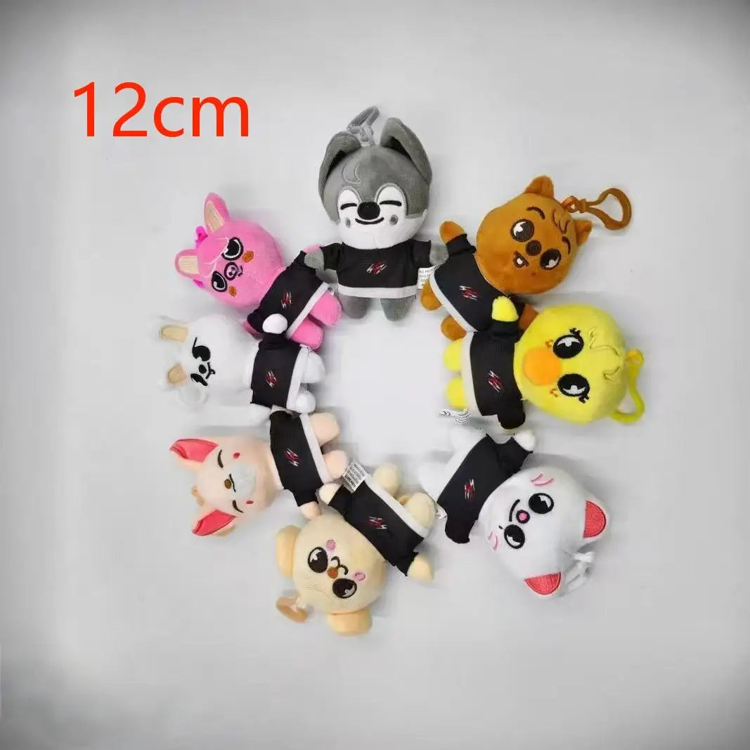 Chaveiro de Pelúcia SKZOO Kawaii – Mascote Fofo Stray Kids