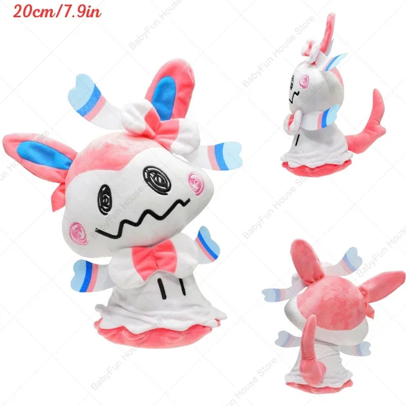 Pelúcia Pokémon Mimikyu Brilhante – Boneco Colecionável Macio (19 a 23 cm)