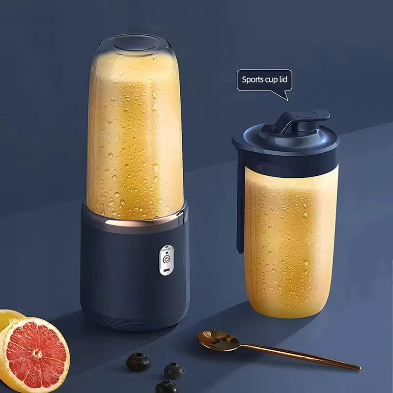 Mini Liquidificador Portátil USB – Sucos e Vitaminas em Qualquer Lugar