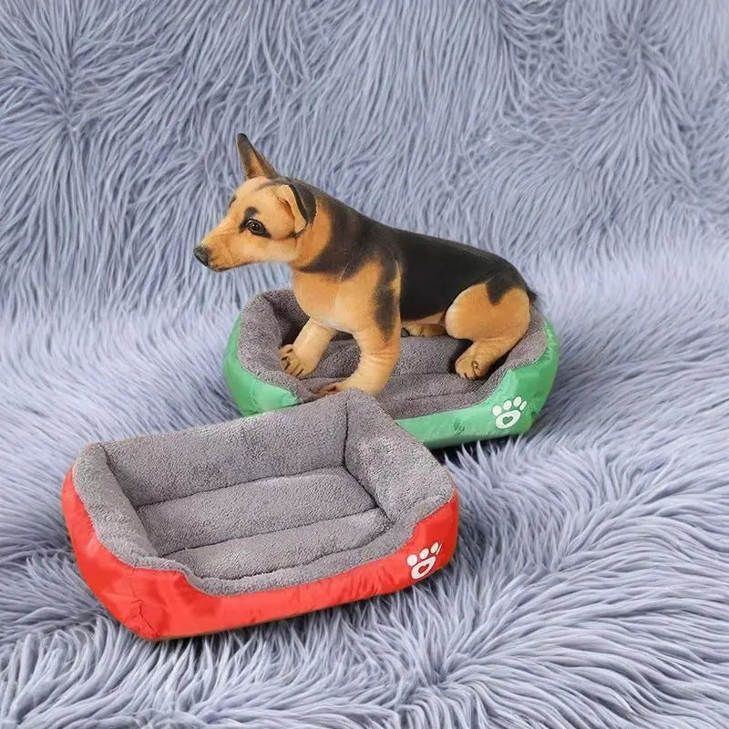 Cama Pet Clássica em Algodão – Aconchego, Estilo e Bem‑Estar para Seu Pet