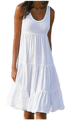 Vestido Midi Feminino com Alças Finas e Costas Abertas – Elegante, Sexy e Atemporal