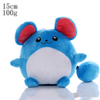 Pelúcia Pokémon Fofa (15 a 30 cm) – Pikachu, Sylveon, Charmander e Outros Personagens