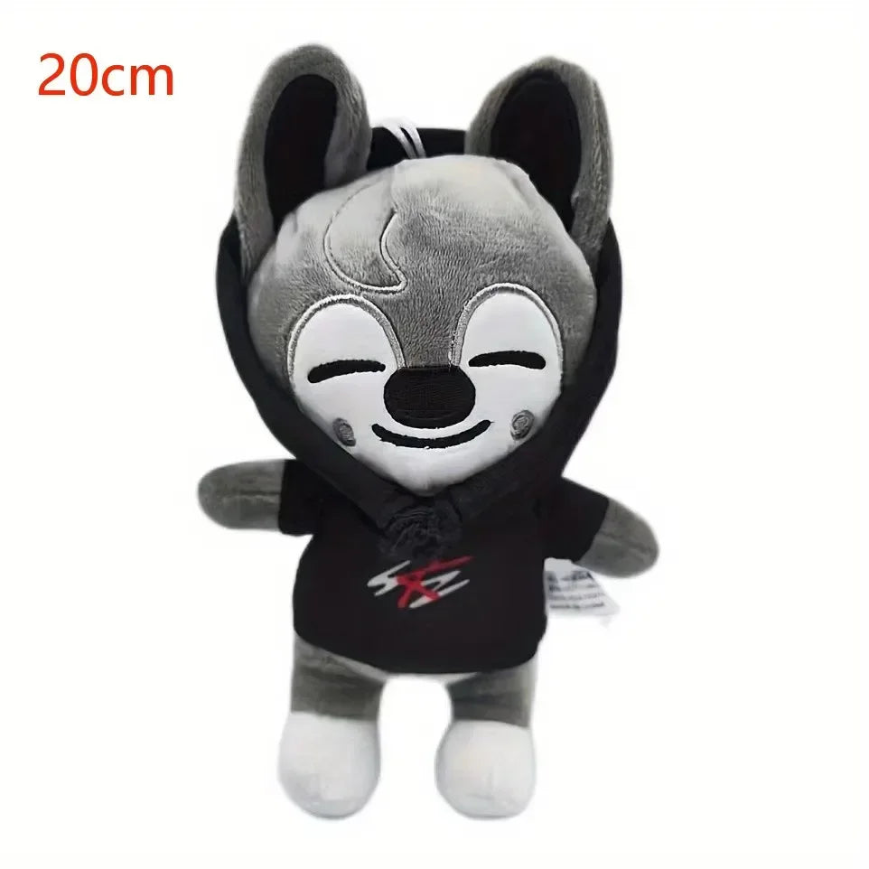 Chaveiro de Pelúcia SKZOO Kawaii – Mascote Fofo Stray Kids