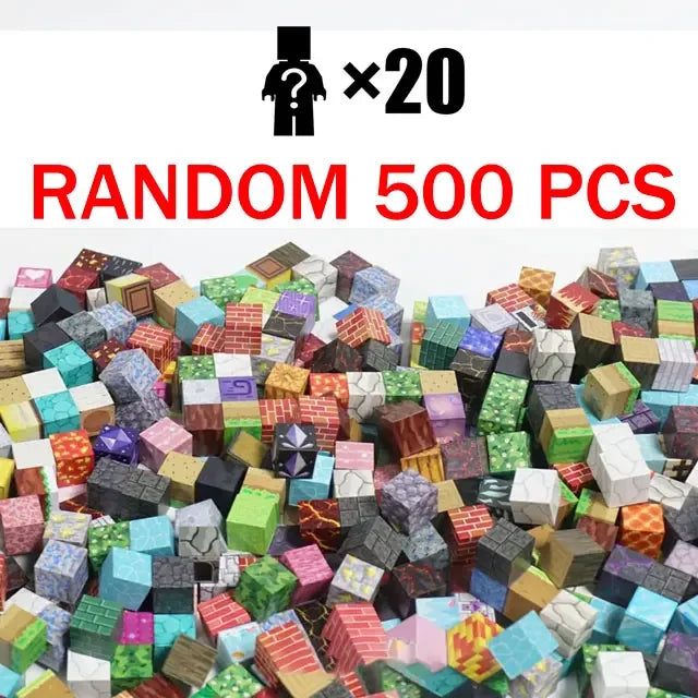 Blocos Magnéticos Educativos DIY – Kit Criativo de Construção (10 a 500 Peças)