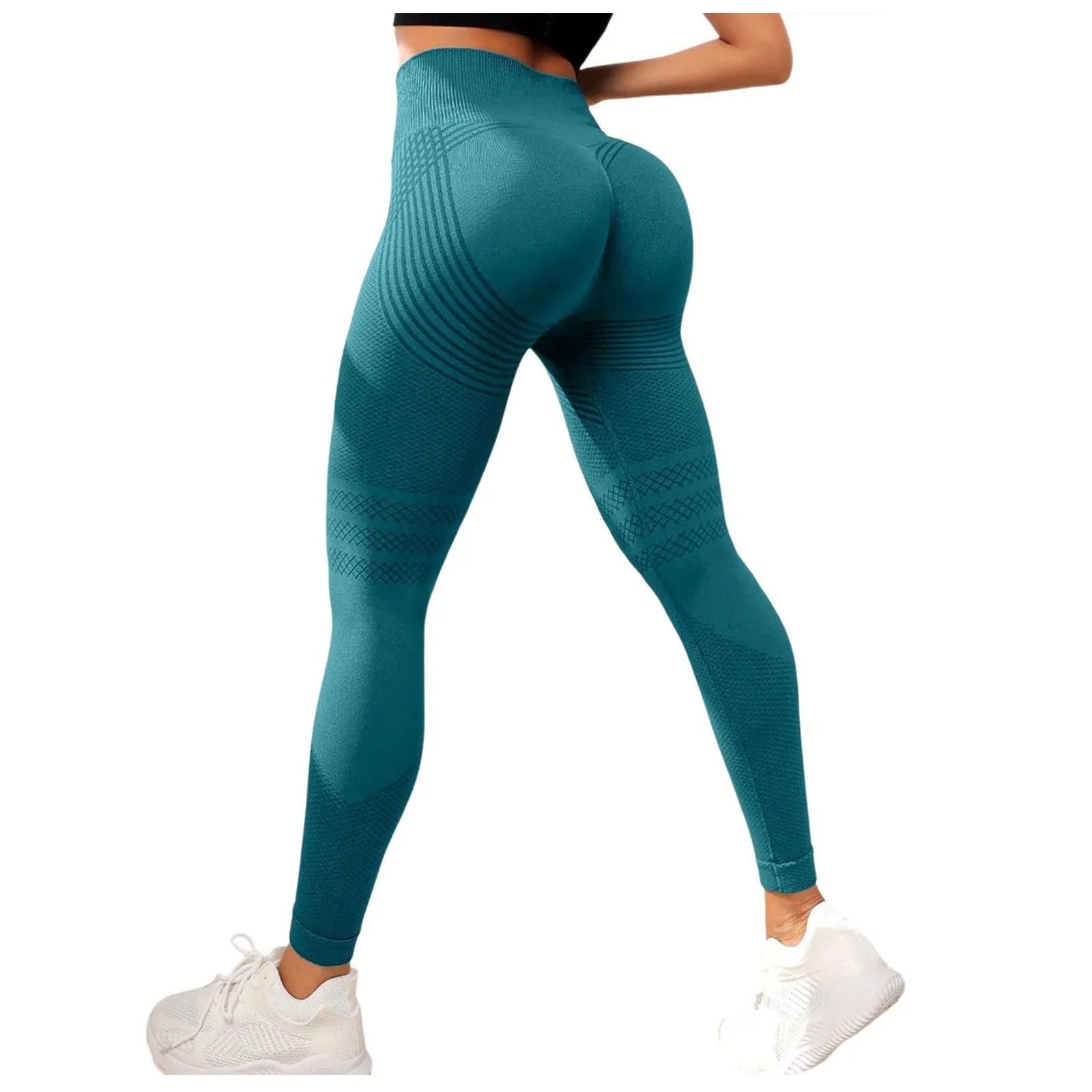 Legging Feminina de Treino com Compressão 3D, Cintura Alta e Efeito Modelador – Conforto, Estilo e Liberdade de Movimento