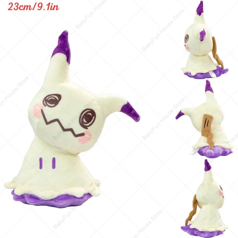 Pelúcia Pokémon Mimikyu Brilhante – Boneco Colecionável Macio (19 a 23 cm)