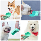 Garrafa de Água Portátil para Pets – Bebedouro Antivazamento para Passeios, Viagens e Aventuras com Seu Cão ou Gato