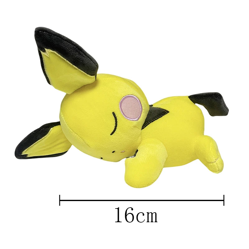Pelúcia Pokémon Fofa (15 a 30 cm) – Pikachu, Sylveon, Charmander e Outros Personagens