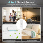 Sensor Inteligente de Presença Zigbee MmWave – Tuya Smart Home