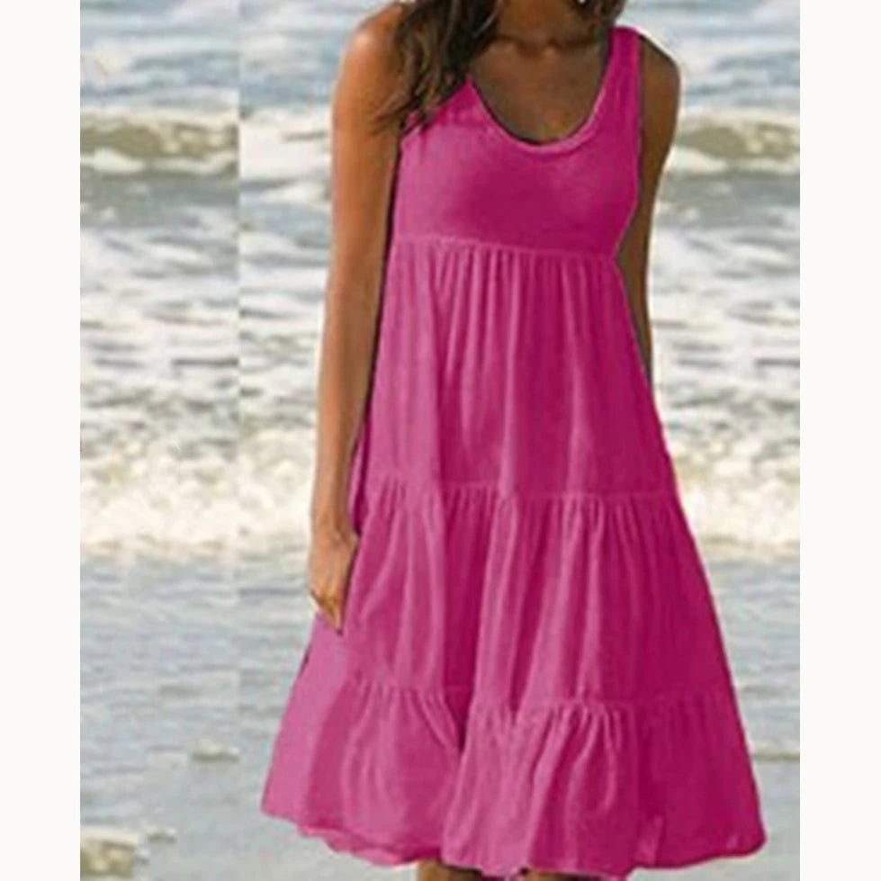 Vestido Midi Feminino com Alças Finas e Costas Abertas – Elegante, Sexy e Atemporal