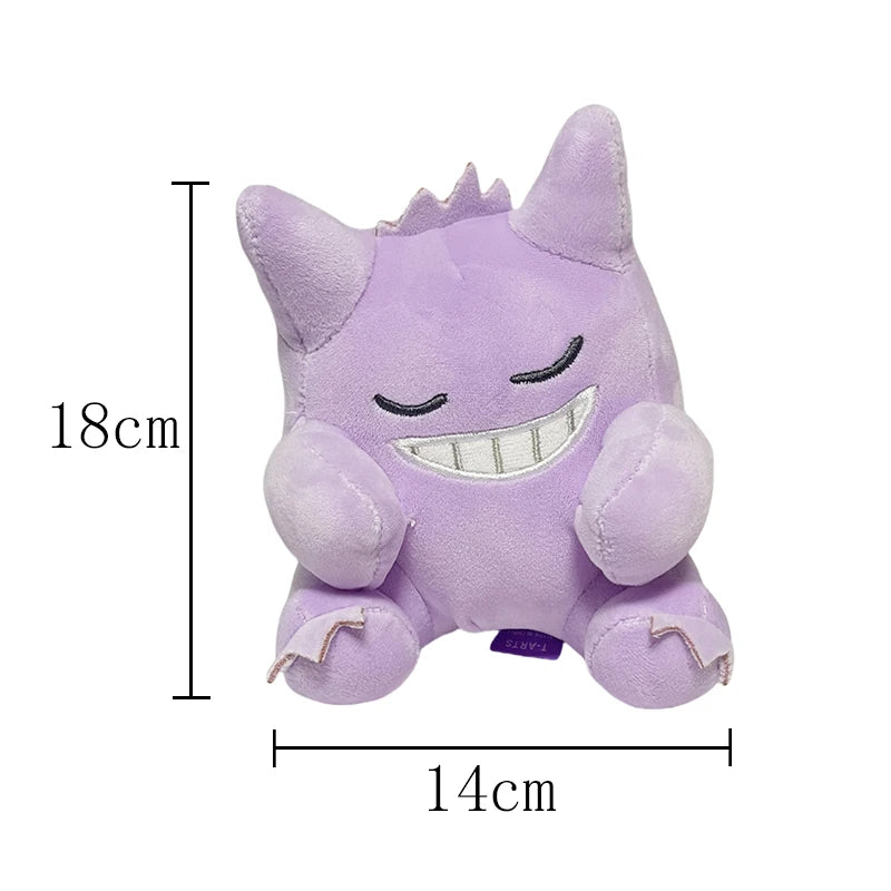 Pelúcia Pokémon Fofa (15 a 30 cm) – Pikachu, Sylveon, Charmander e Outros Personagens