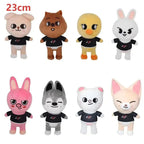 Chaveiro de Pelúcia SKZOO Kawaii – Mascote Fofo Stray Kids