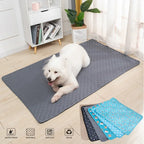 Tapete Higiênico Lavável Antiderrapante para Cães – Reutilizável, Confortável e Ideal para Casa ou Carro