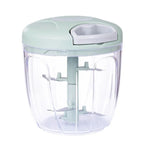 Mini Processador Manual com Cordão 500ml ou 900ml – Pica, Tritura e Facilita sua Rotina na Cozinha