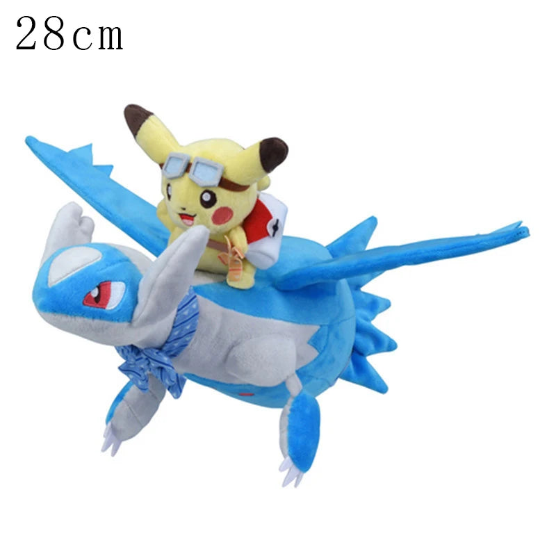 Pelúcia Pokémon Fofa (15 a 30 cm) – Pikachu, Sylveon, Charmander e Outros Personagens