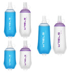 Garrafa Flexível Esportiva WRELS BPA Free – Dobrável, Leve e Ideal para Atividades ao Ar Livre