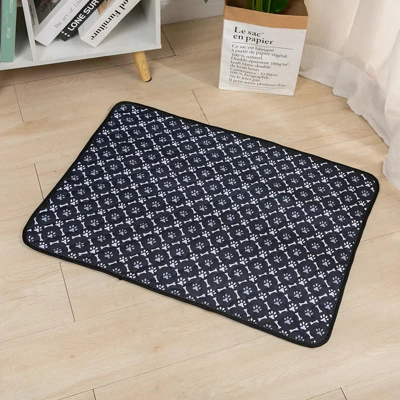 Tapete Higiênico Lavável Antiderrapante para Cães – Reutilizável, Confortável e Ideal para Casa ou Carro