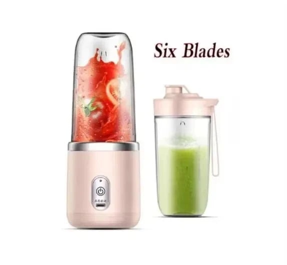 Mini Liquidificador Portátil USB – Sucos e Vitaminas em Qualquer Lugar