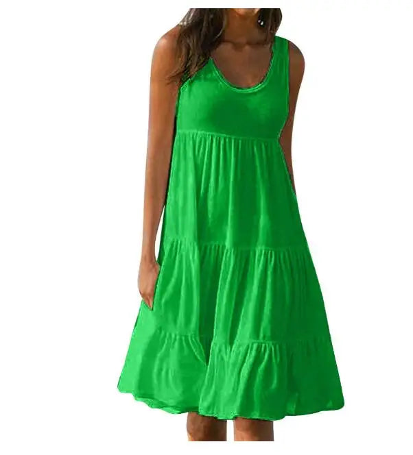 Vestido Midi Feminino com Alças Finas e Costas Abertas – Elegante, Sexy e Atemporal