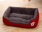 Cama Pet Clássica em Algodão – Aconchego, Estilo e Bem‑Estar para Seu Pet