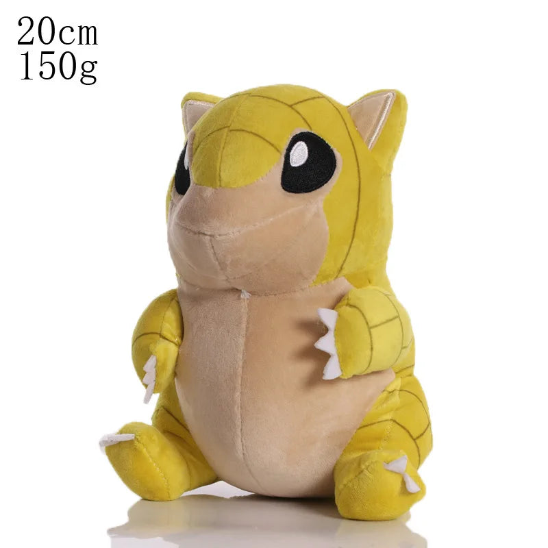 Pelúcia Pokémon Fofa (15 a 30 cm) – Pikachu, Sylveon, Charmander e Outros Personagens