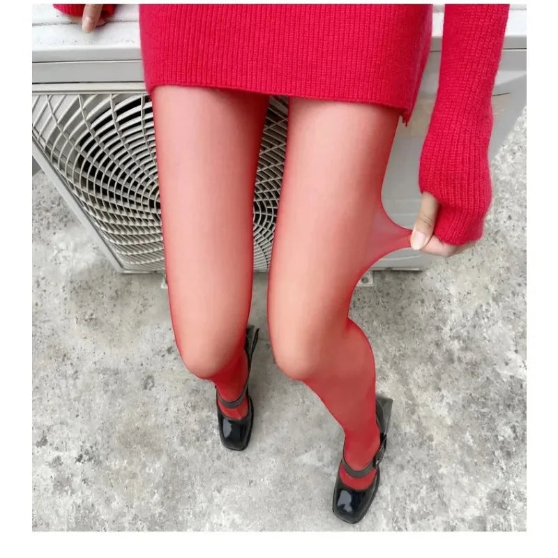 Meia‑Calça Feminina Aveludada 80D – Conforto, Elasticidade e Cobertura Elegante para o Dia a Dia