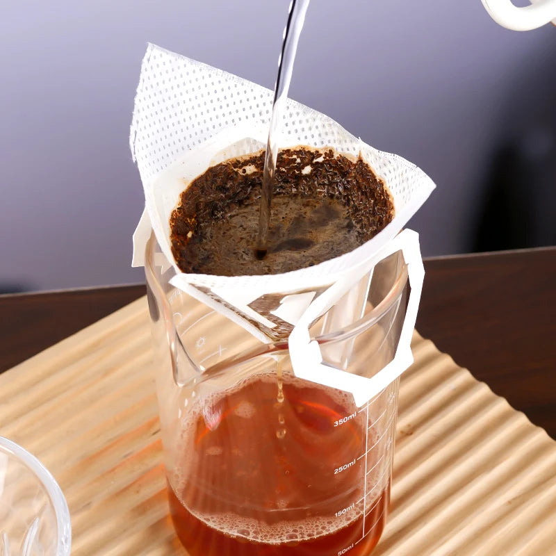 Filtro de Papel Portátil para Café Cold Brew &amp; Drip Coffee – Descartável, Prático e Sustentável
