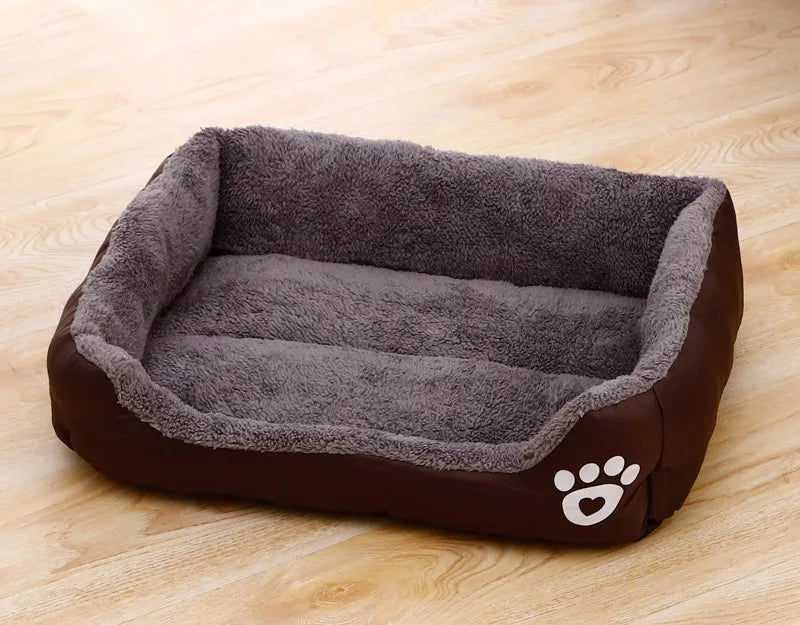 Cama Pet Clássica em Algodão – Aconchego, Estilo e Bem‑Estar para Seu Pet