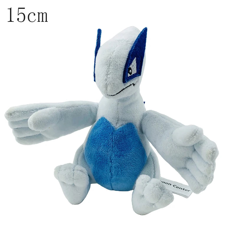 Pelúcia Pokémon Fofa (15 a 30 cm) – Pikachu, Sylveon, Charmander e Outros Personagens
