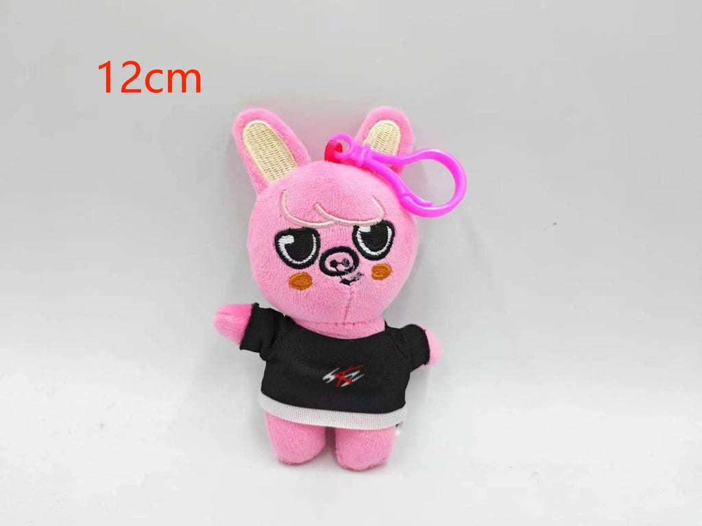 Chaveiro de Pelúcia SKZOO Kawaii – Mascote Fofo Stray Kids