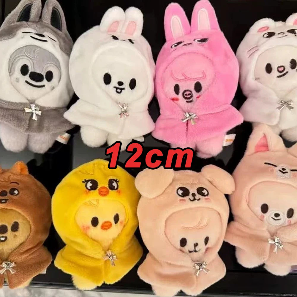 Chaveiro de Pelúcia SKZOO Kawaii – Mascote Fofo Stray Kids