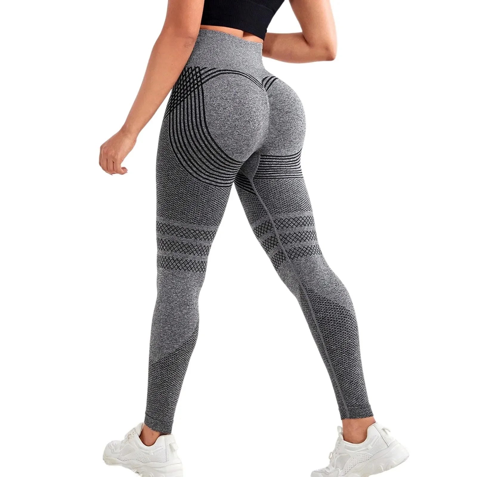 Legging Feminina de Treino com Compressão 3D, Cintura Alta e Efeito Modelador – Conforto, Estilo e Liberdade de Movimento