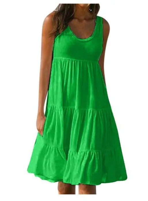 Vestido Midi Feminino com Alças Finas e Costas Abertas – Elegante, Sexy e Atemporal