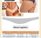 Kit com 5 Calcinhas Femininas de Algodão Sem Costura – Conforto Diário com Renda Delicada (S a XL)