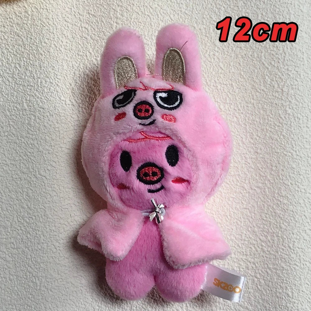 Chaveiro de Pelúcia SKZOO Kawaii – Mascote Fofo Stray Kids