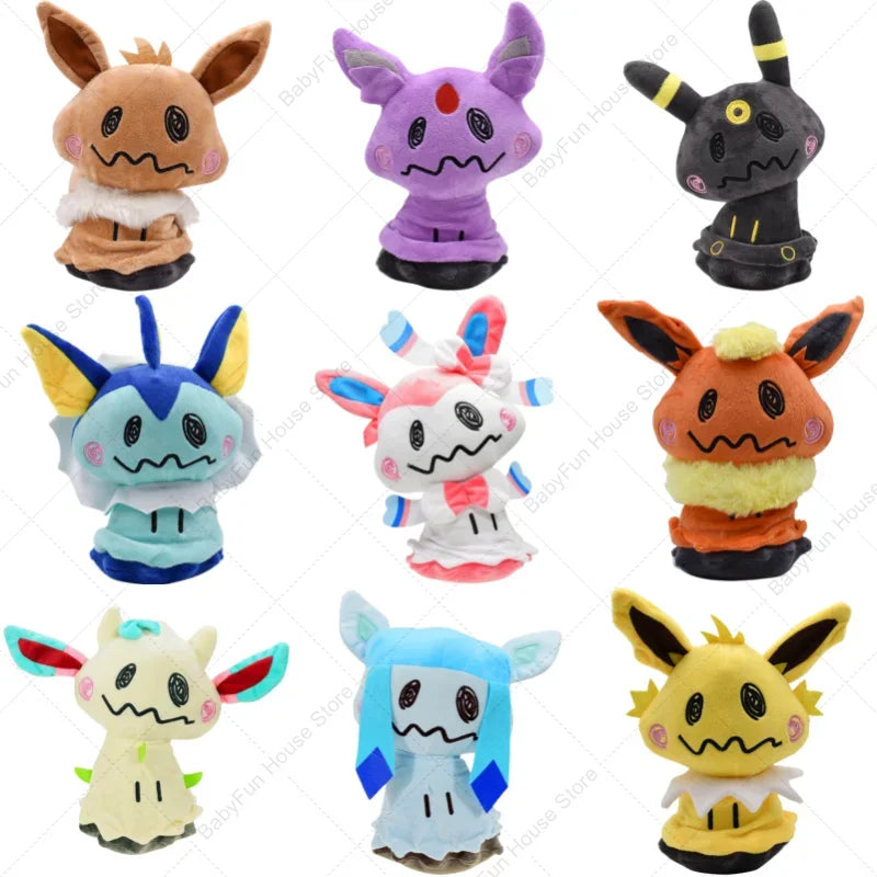 Pelúcia Pokémon Mimikyu Brilhante – Boneco Colecionável Macio (19 a 23 cm)