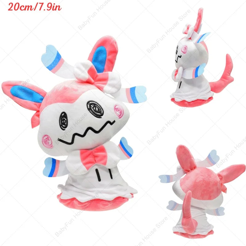 Pelúcia Pokémon Mimikyu Brilhante – Boneco Colecionável Macio (19 a 23 cm)