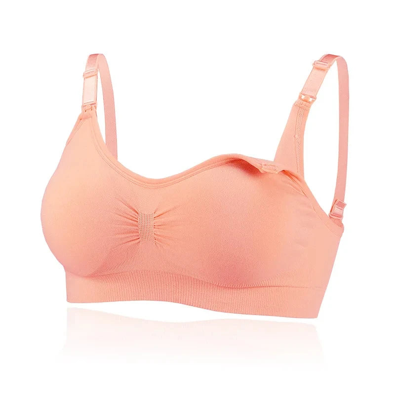 Sutiã de Amamentação Feminino Sem Aro com Fecho Frontal – Conforto, Sustentação Leve e Praticidade Diária