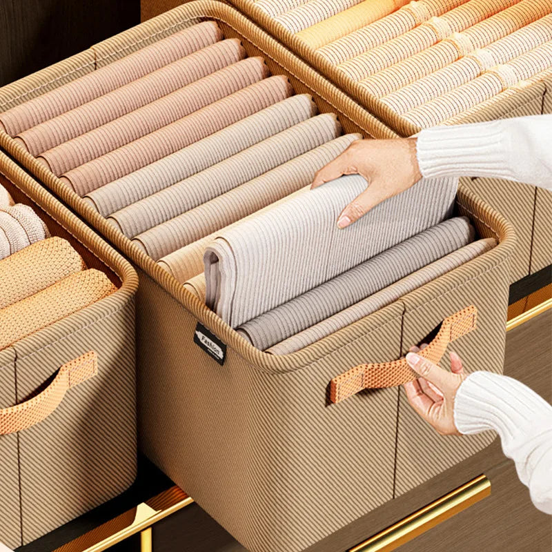 Organizador de Roupas Reforçado para Gavetas e Armário
