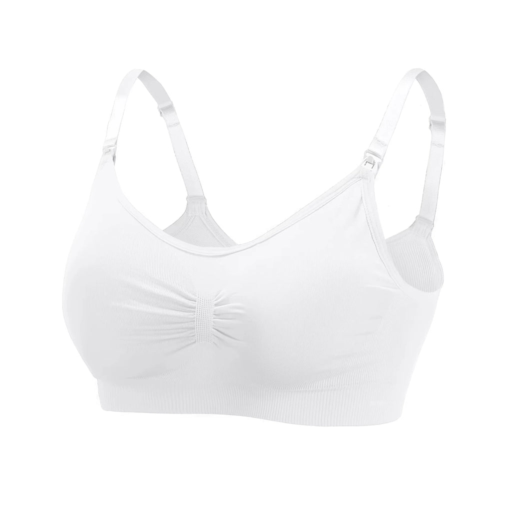 Sutiã de Amamentação Feminino Sem Aro com Fecho Frontal – Conforto, Sustentação Leve e Praticidade Diária