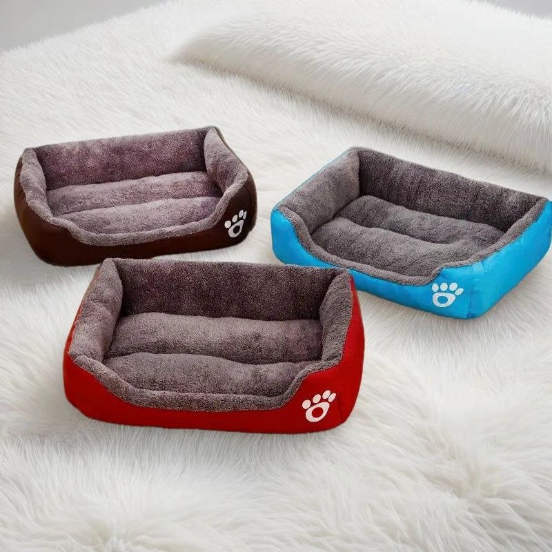 Cama Pet Clássica em Algodão – Aconchego, Estilo e Bem‑Estar para Seu Pet