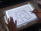 Mesa de Luz LED A3, A4 ou A5 com 3 Níveis de Brilho – Ideal para Diamond Painting, Desenho e Artesanato