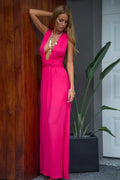 Vestido Longo Feminino Multiway Boho – Modelo Versátil com Amarrações e Caimento Elegante